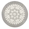 Okrągły dywan - wełna - 210cm - Romanty image 9