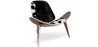 Fotel designerski - Fotel skandynawski - Tapicerka kucyk - Lucy image 9