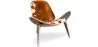 Fotel designerski - Fotel skandynawski - Tapicerka kucyk - Lucy image 9