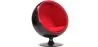 Designerski fotel Bola - tapicerowany w tkaninie - Baller image 9