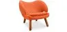 Fotel tapicerowany tkaniną - Skandynawski design - Pelitano image 9