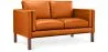Sofa skórzana tapicerowana - 2 osobowa - Mordechaj image 9