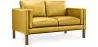 Sofa skórzana tapicerowana - 2 osobowa - Mordechaj image 9