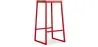 Stołek barowy - Industrial Design - Wood & Metal - 76cm - Big Boy image 9