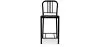 Designerski stołek z oparciem - 60cm - Jadon image 9