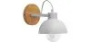 Kinkiet - Styl skandynawski - Metal i drewno - Syla image 9