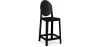 Stołek barowy z oparciem - Transparent Design - 65cm - Victoria Queen image 9