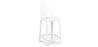 Stołek barowy z oparciem - Transparent Design - 65cm - Victoria Queen image 9