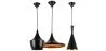 Zestaw 3 lamp sufitowych - Lampa wisząca - Wzór przemysłowy - Obszerny image 9