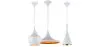 Zestaw 3 lamp sufitowych - Lampa wisząca - Wzór przemysłowy - Obszerny image 9