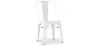 Stalowe krzesło do jadalni - Industrial Design - New Edition - Stylix image 9