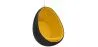 Fotel wiszący - Egg Design - tapicerowany tkaniną - Eny image 9