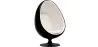 Fotel designerski Egg - tapicerowany w skórze - Eny image 9