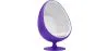 Fotel Egg Design - Tapicerowany w tkaninie - Eny image 9