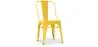 Stalowe krzesło do jadalni - Industrial Design - New Edition - Stylix image 9
