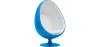 Fotel Egg Design - Tapicerowany w tkaninie - Eny image 9