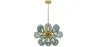 Lampa sufitowa z kulkami z kryształu - lampa wisząca - Jacobella image 9