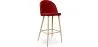 Stołek tapicerowany tkaniną - Scandinavian Design - 76cm - Evelyne image 9