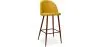 Stołek tapicerowany tkaniną - Skandynawski design - 76cm - Evelyne image 9