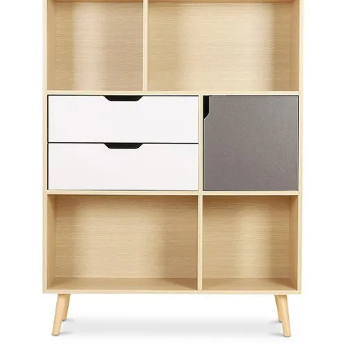 Regał drewniany - Design skandynawski - Pol image 8