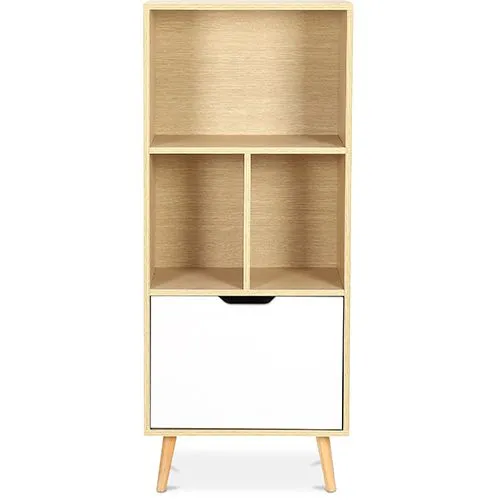 Drewniany kredens - Skandynawski Design - 4 przegródki - Roin image 8