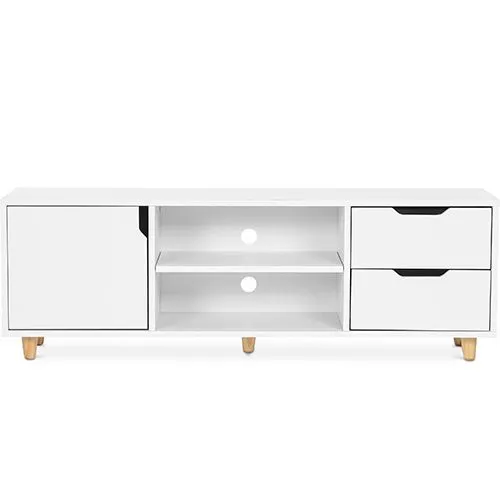 Drewniana szafka TV - Skandynawski Design - Waan image 8