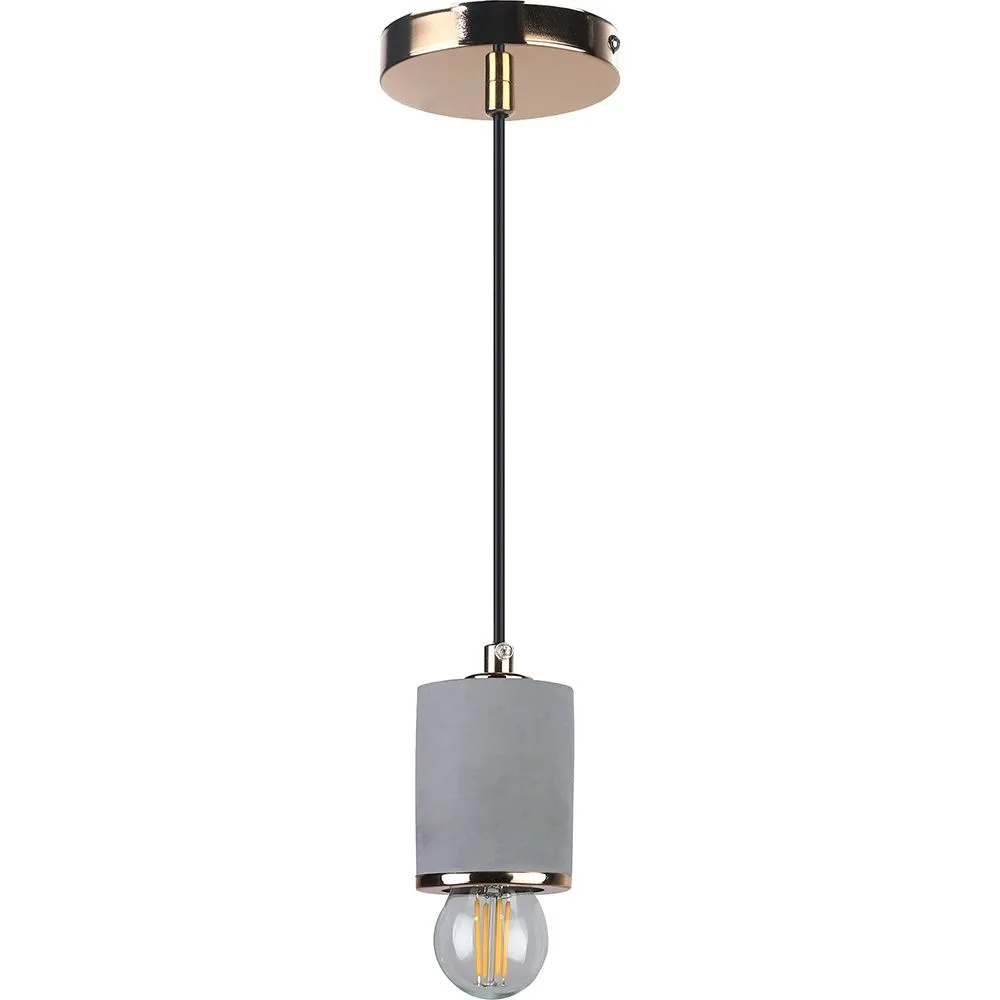 Lampa sufitowa - Lampa wisząca - Metal i beton - Felippo image 8