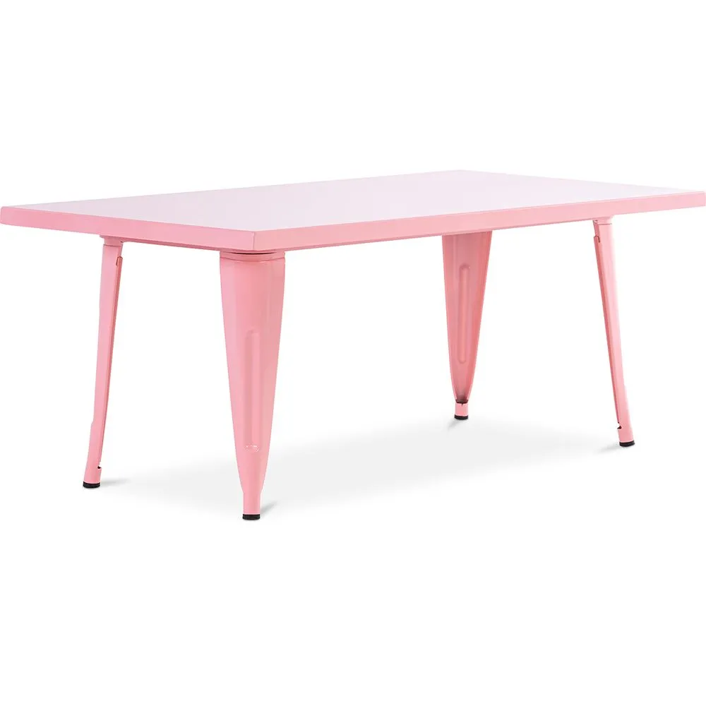 Prostokątny stolik dla dzieci - Industrialny - 120cm - Stylix image 8