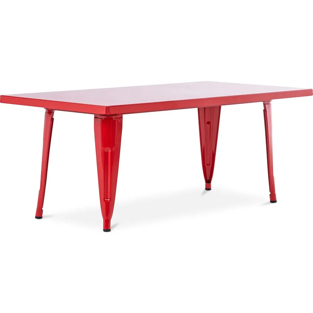 Prostokątny stolik dla dzieci - Industrialny - 120cm - Stylix image 8