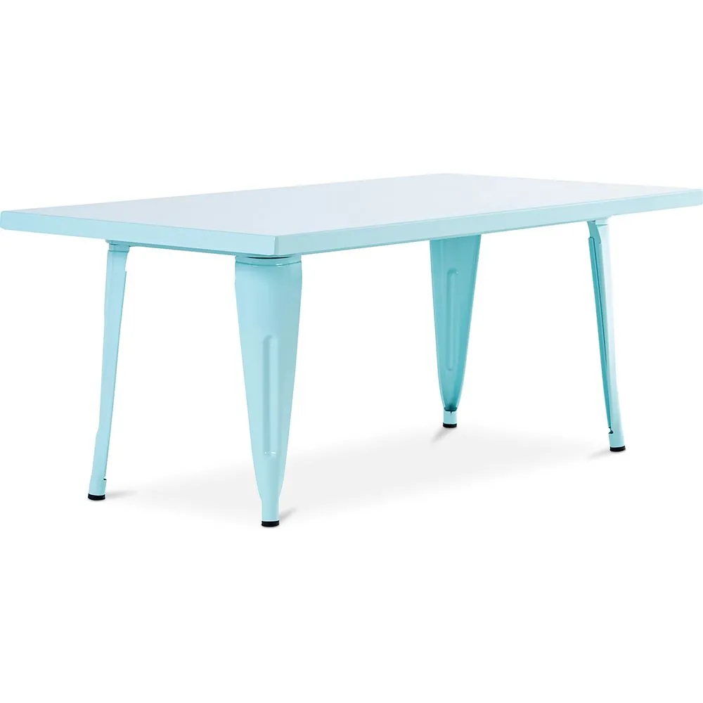 Prostokątny stolik dla dzieci - Industrialny - 120cm - Stylix image 8