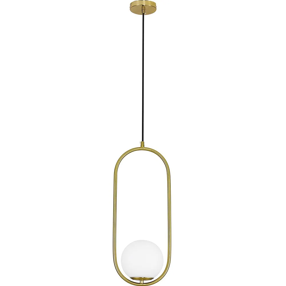 Lampa sufitowa - Kula - Złoty kinkiet - Ruby image 8