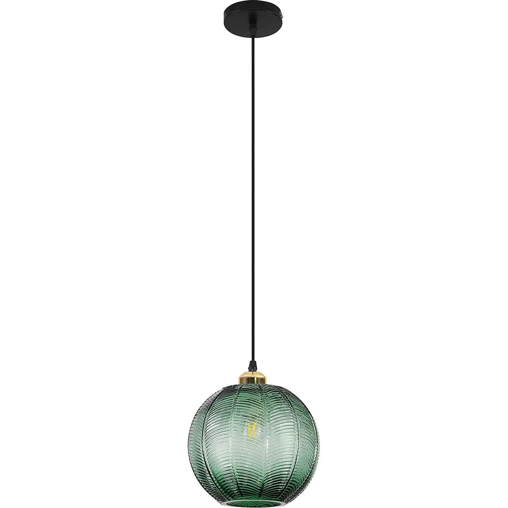 Lampa sufitowa - Kinkiet w stylu vintage - Zielona kula - Viola image 8