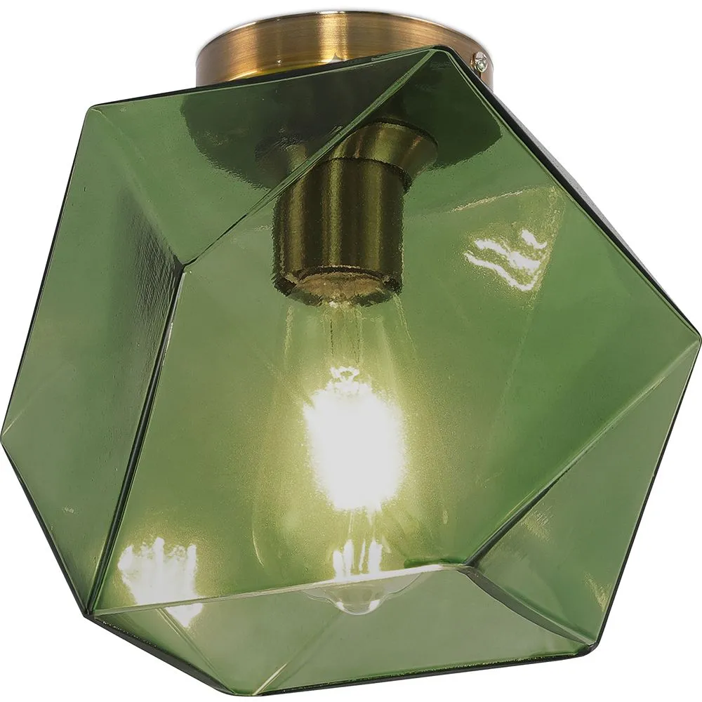 Lampa sufitowa z kryształem - Kinkiet w stylu retro - Avo image 8