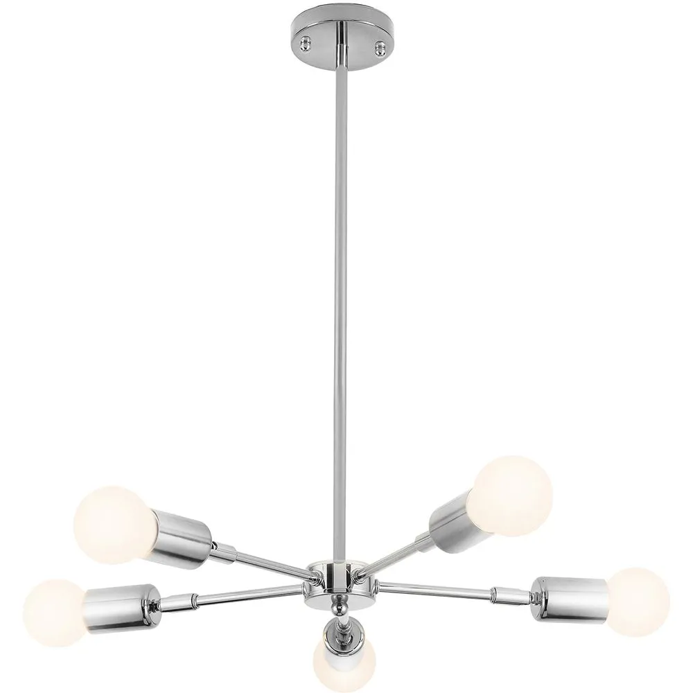 Lampa sufitowa - Lampa wisząca w stylu nowoczesnym - 5 ramion - Tristan image 8