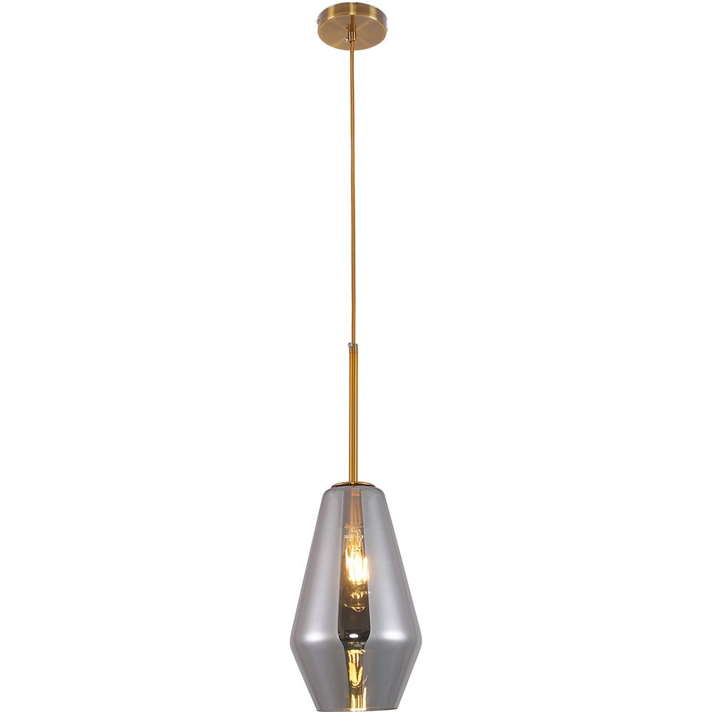 Lampa sufitowa z kryształu - lampa wisząca w stylu vintage - Alua image 8