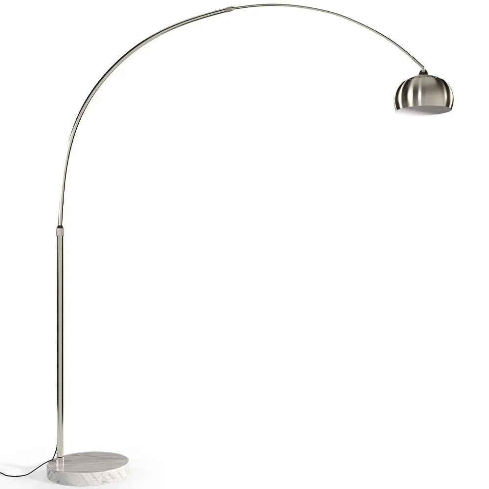 Lampa podłogowa z marmurową podstawą - Lampa do salonu - Bouw image 8