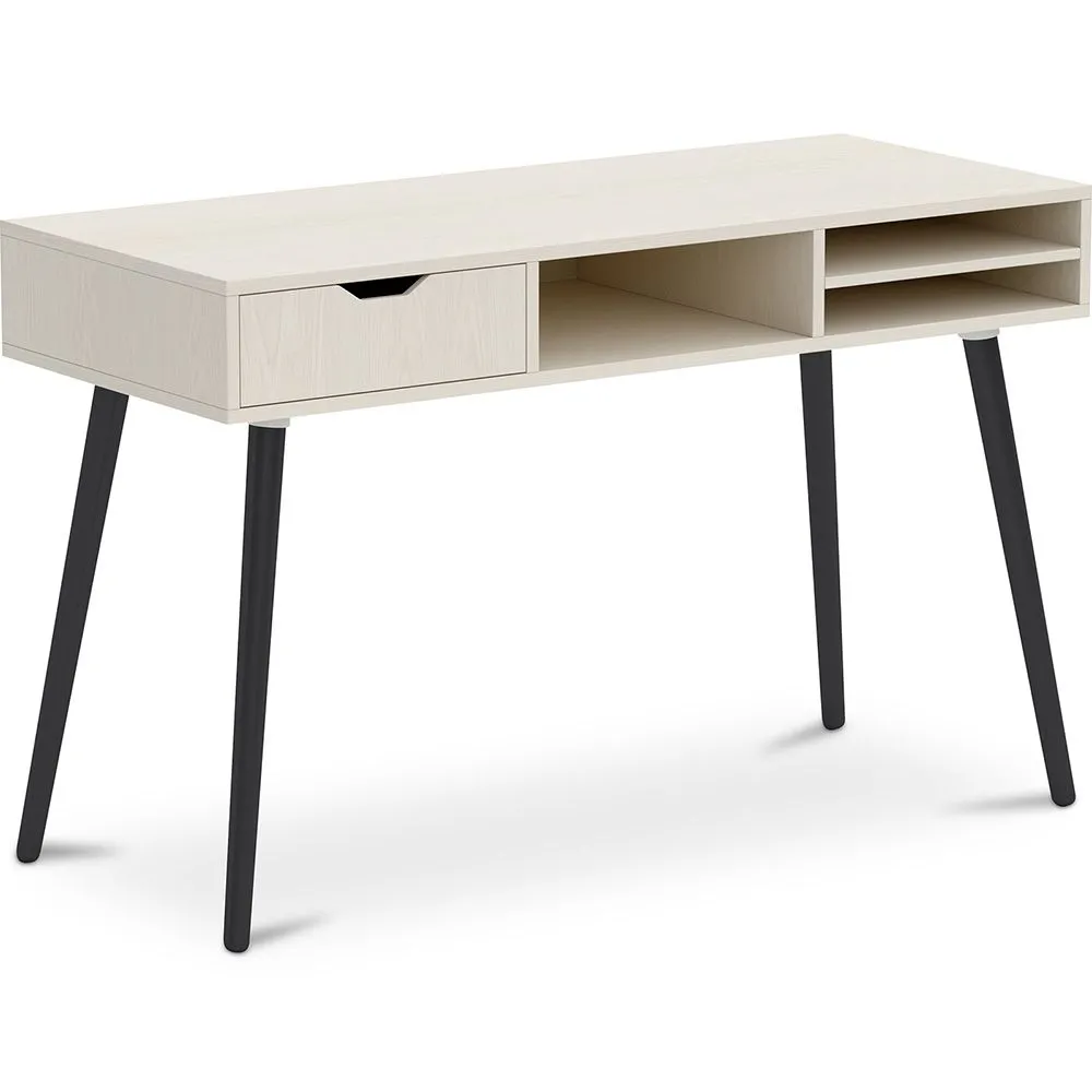 Drewniane biurko z szufladami - Design skandynawski - Beckett image 8