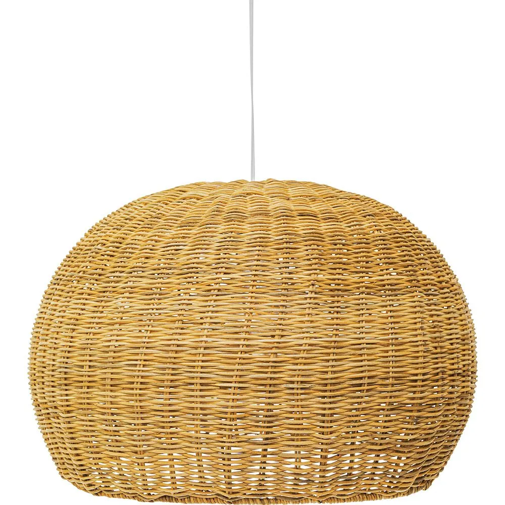 Lampa sufitowa z rattanu - lampa wisząca w stylu boho Bali - Kim image 8