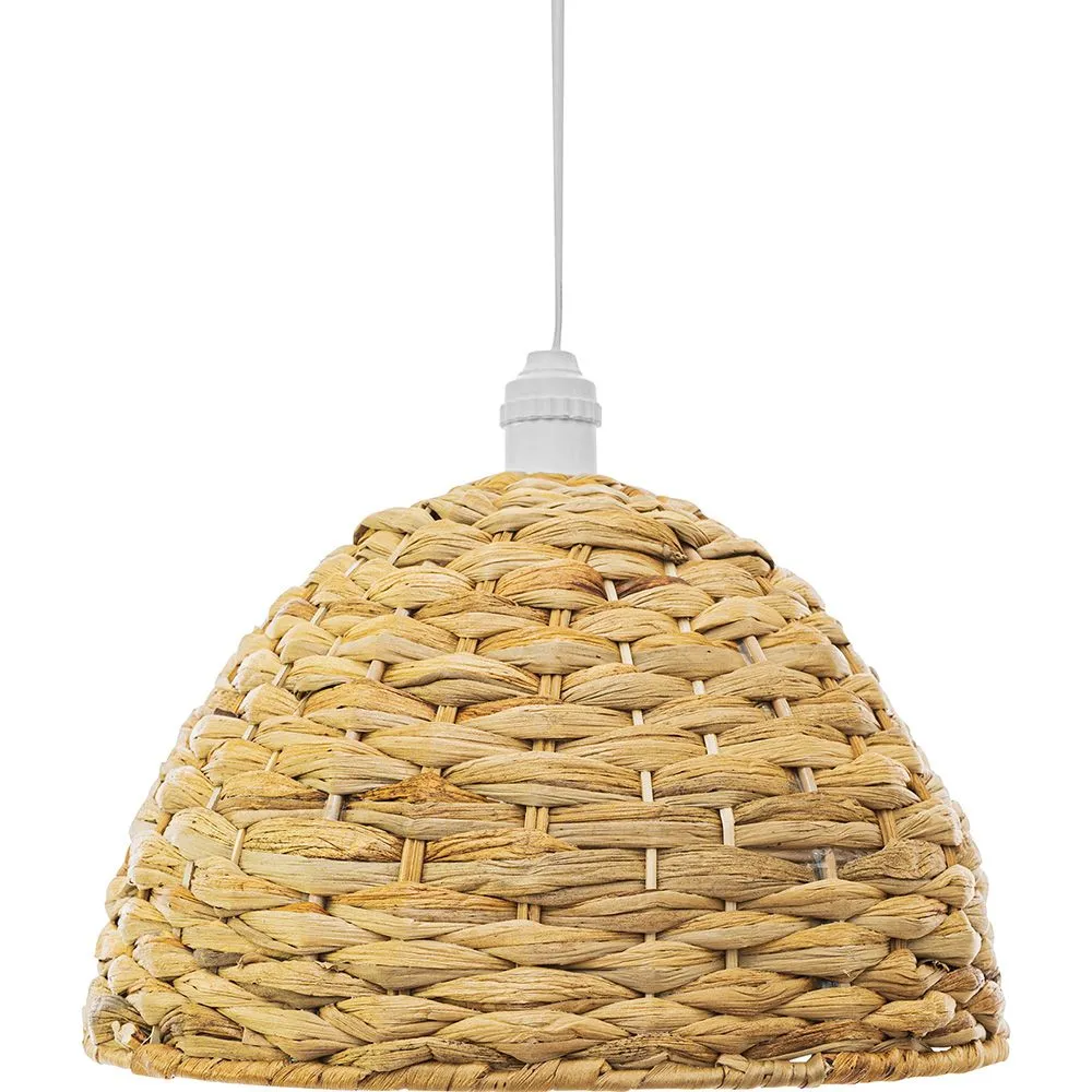 Lampa sufitowa z trawy morskiej - Lampa wisząca w stylu boho Bali - Ngu image 8