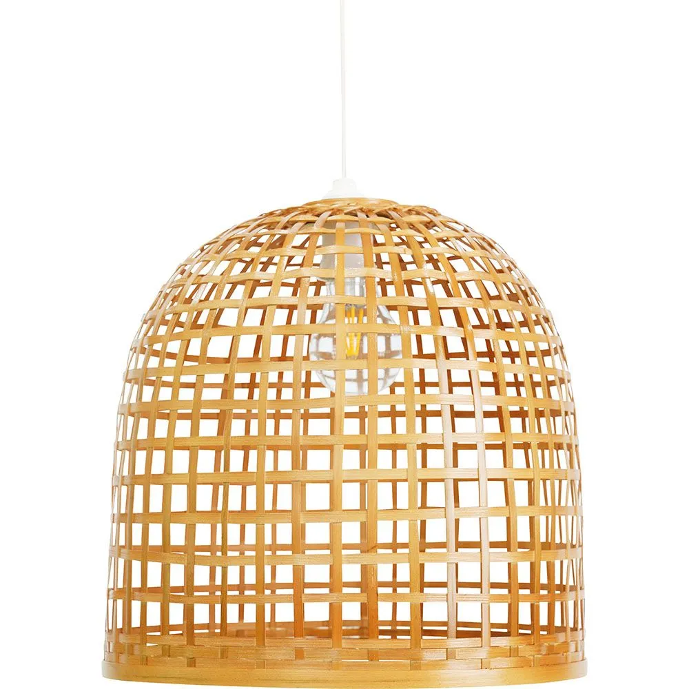 Lampa sufitowa z bambusa - Lampa wisząca w stylu boho Bali - Thi image 8