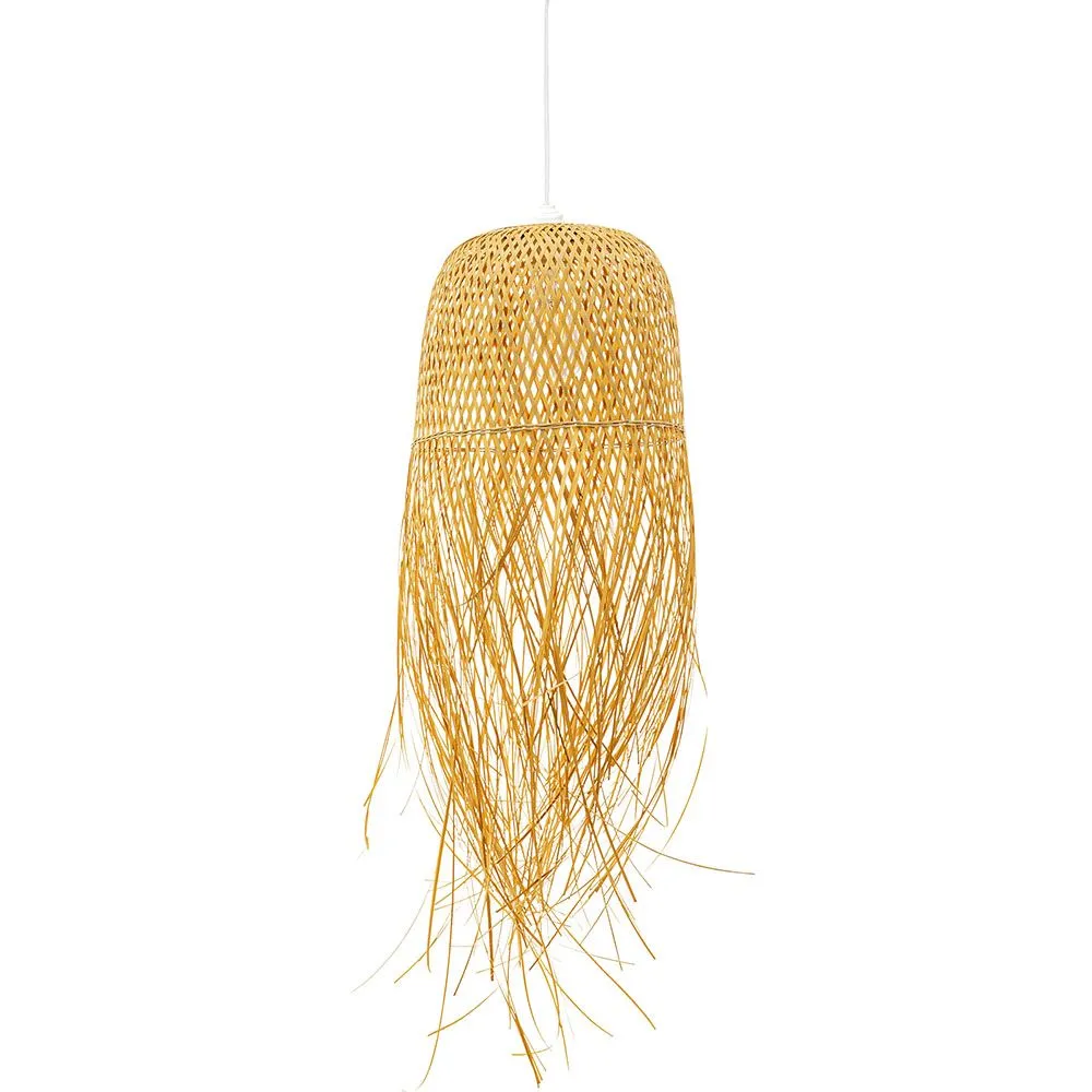 Lampa sufitowa z bambusa - Lampa wisząca w stylu boho Bali - Thow image 8