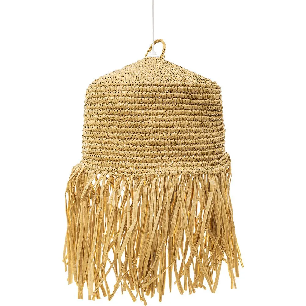 Lampa sufitowa z trzciny - Lampa wisząca w stylu boho Bali - Lanui image 8