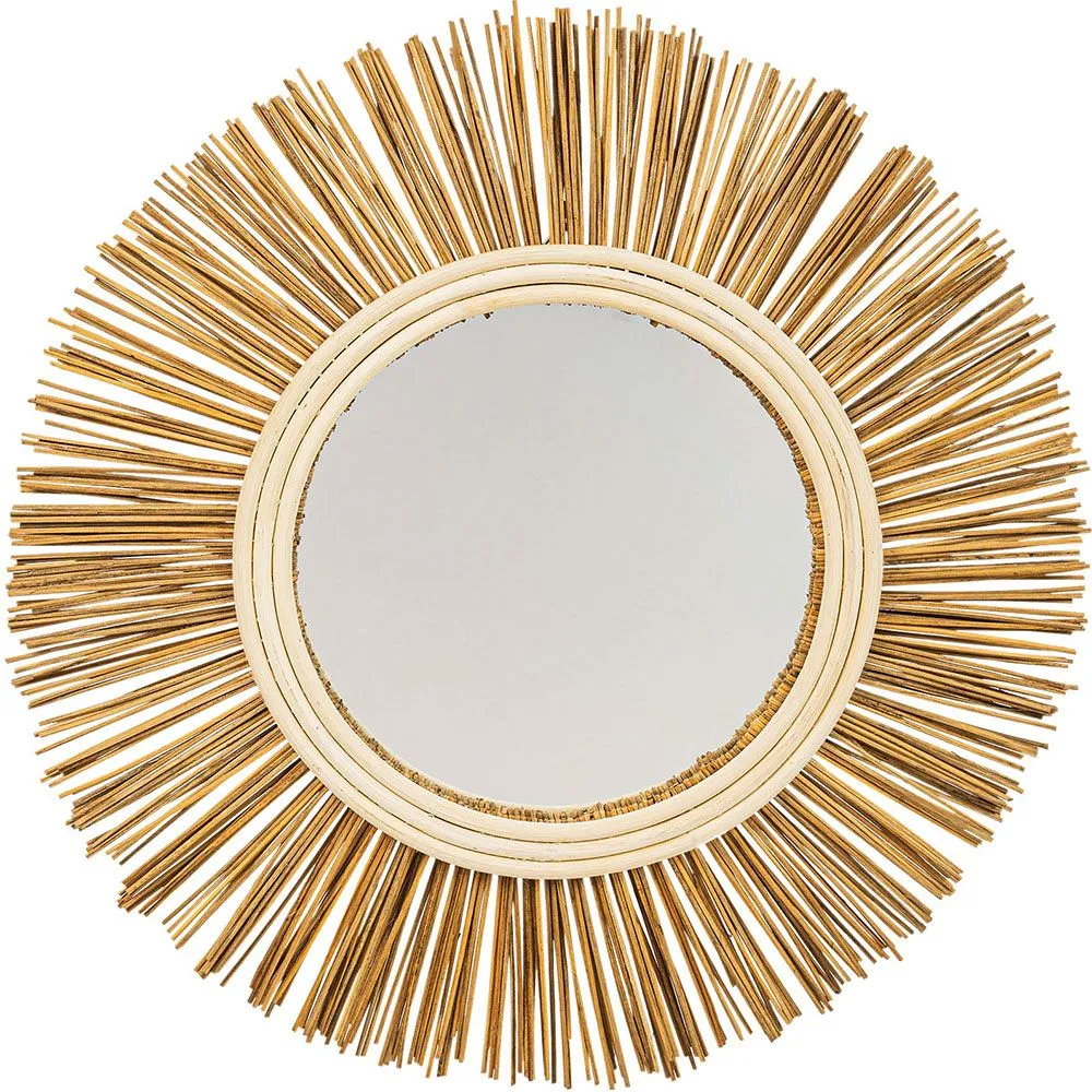 Lustro ścienne - Okrągły wzór Boho Bali (60 cm) - Loi image 8