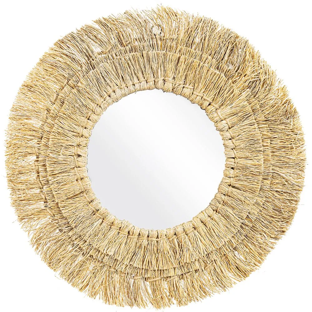 Lustro ścienne - Okrągły wzór Boho Bali (56 cm) - Ais image 8