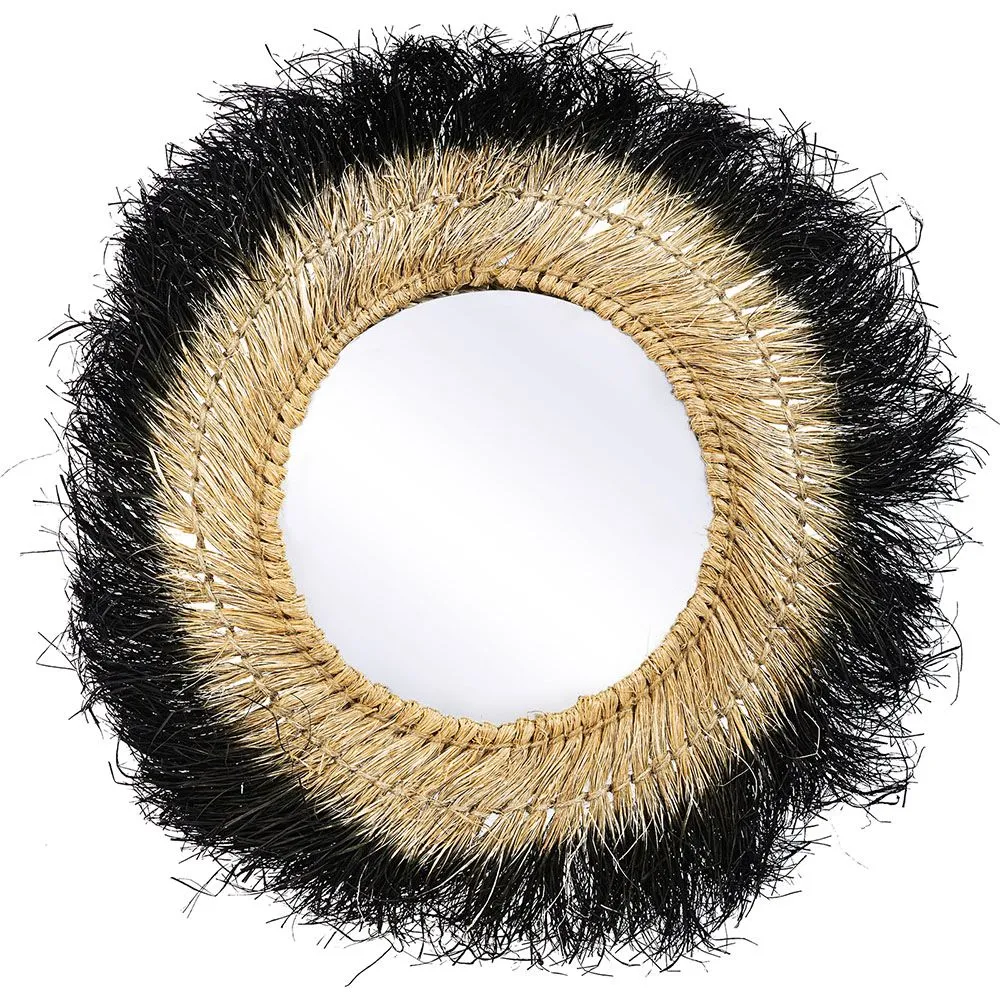 Lustro ścienne - Okrągły wzór Boho Bali Bali (60 cm) - Bioe image 8