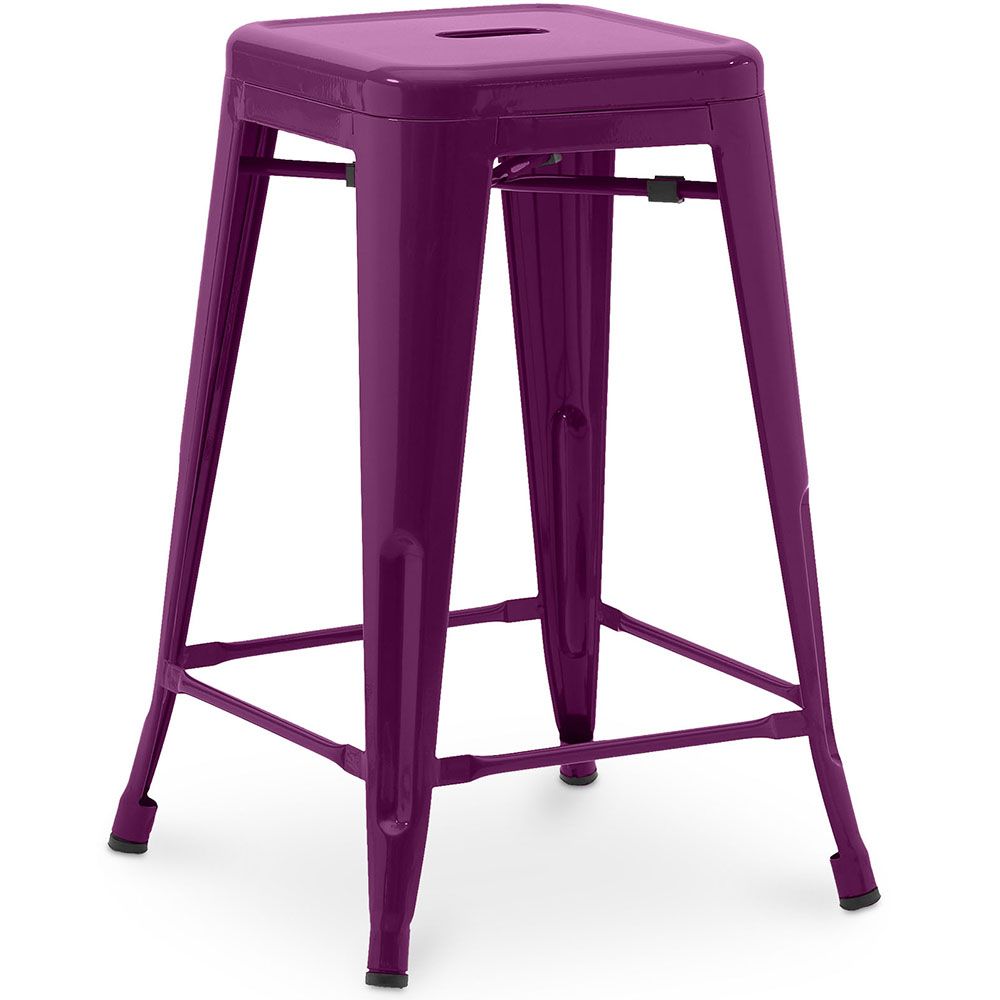 Stołek barowy - Wzór przemysłowy - 60cm - New Edition - Stylix image 8