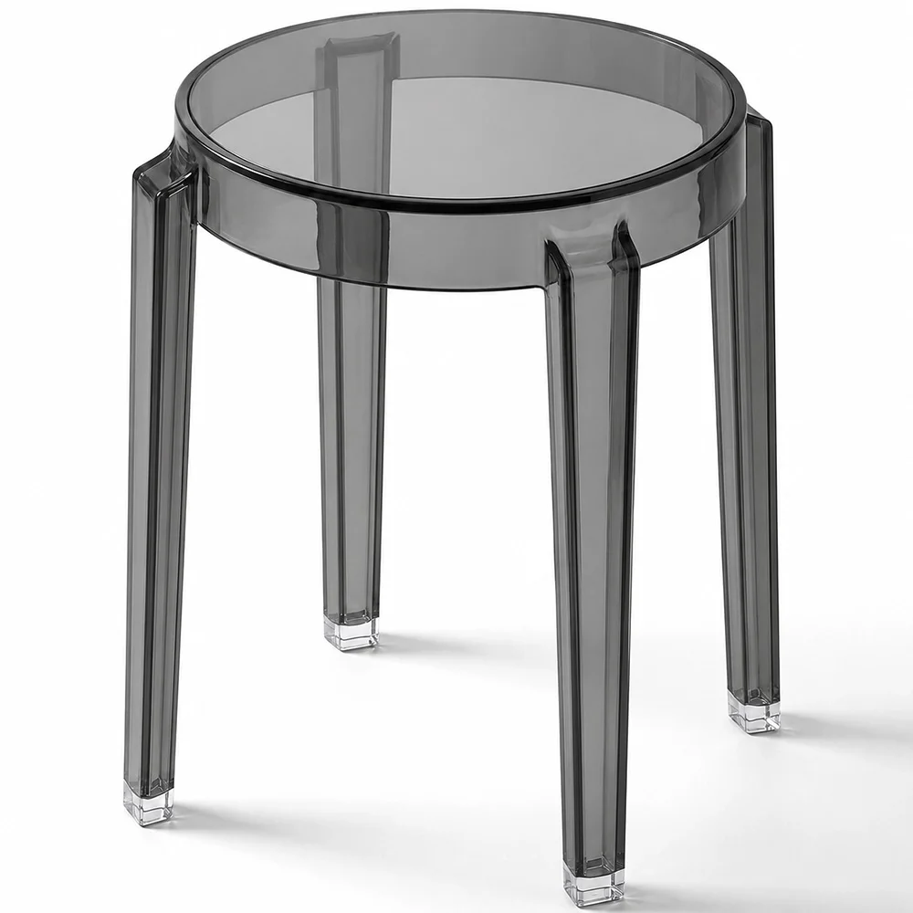 Taboret Niski Przezroczysty - 47cm - Arthur image 8