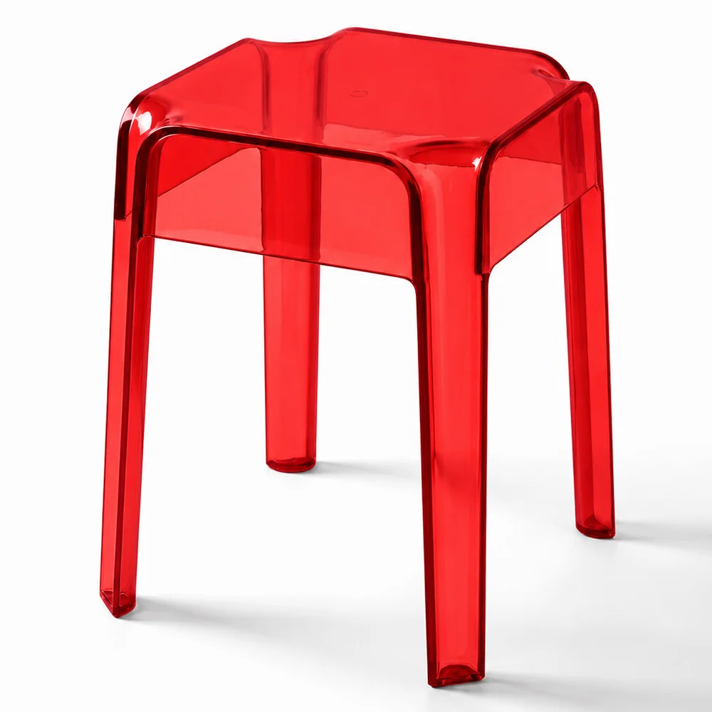 Taboret Niski Przezroczysty - 47cm - Victoria Queen image 8