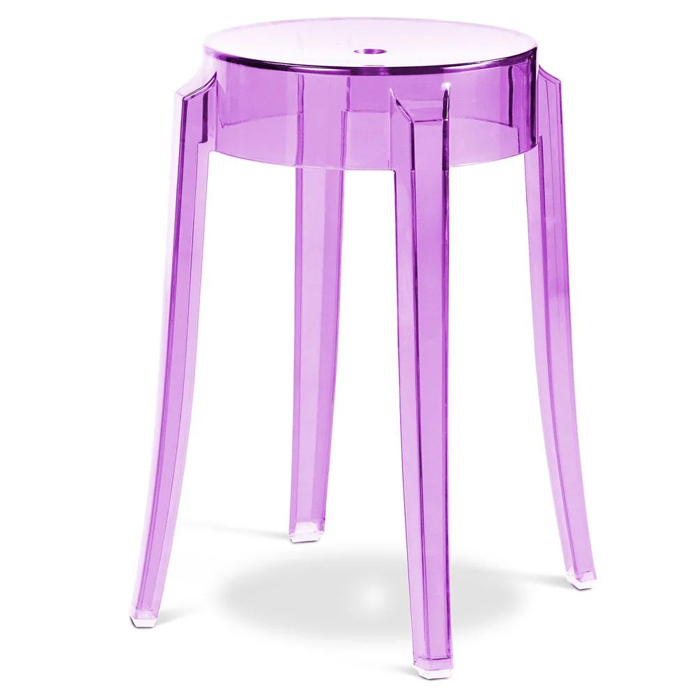 Stołek barowy Design Transparent - 47cm - Victoria Queen image 8
