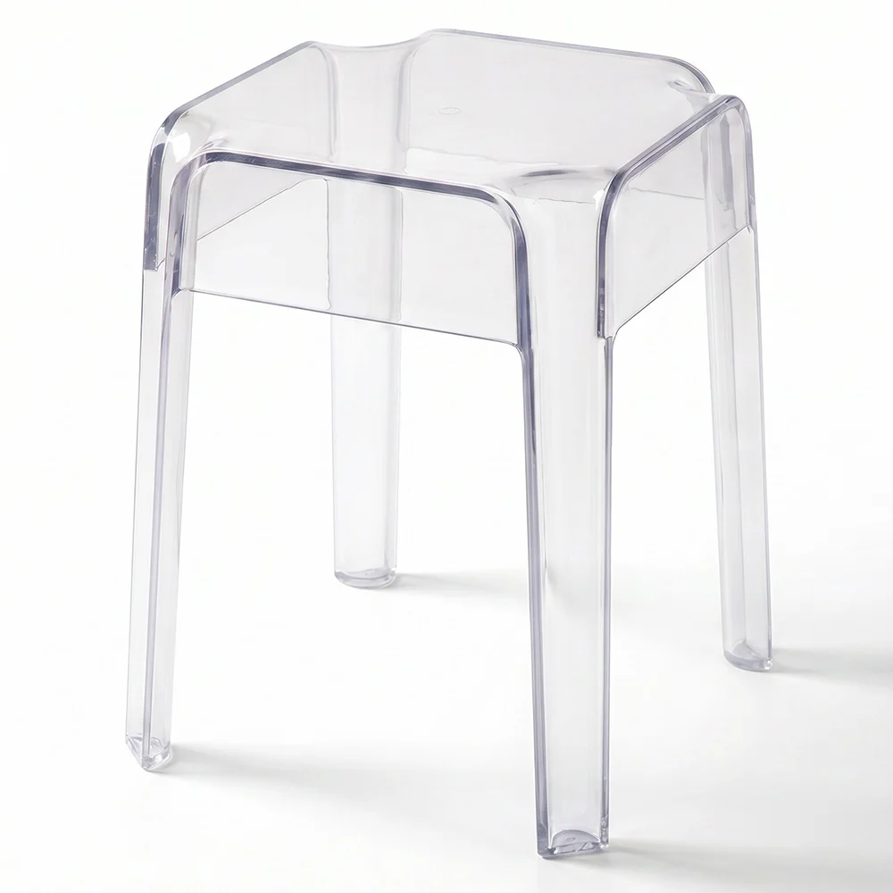 Taboret Niski Przezroczysty - 47cm - Victoria Queen image 8